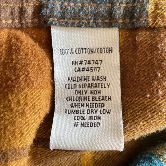 Bob Timberlake Men’s 2XLT Plaid Casual Button Down Chest Pocket - Picture 6 of 6